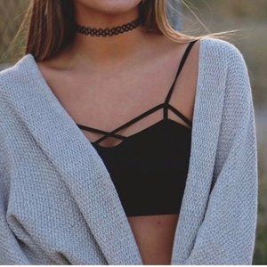 Gorgeous Black Summer Top